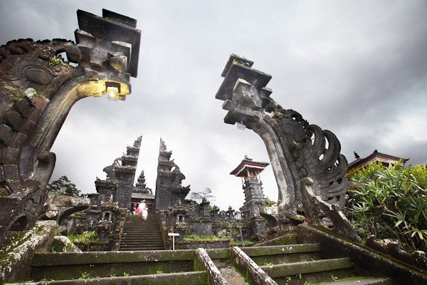 Pura Gelap in Besakih complex area