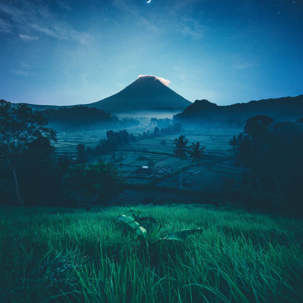 bali volcano