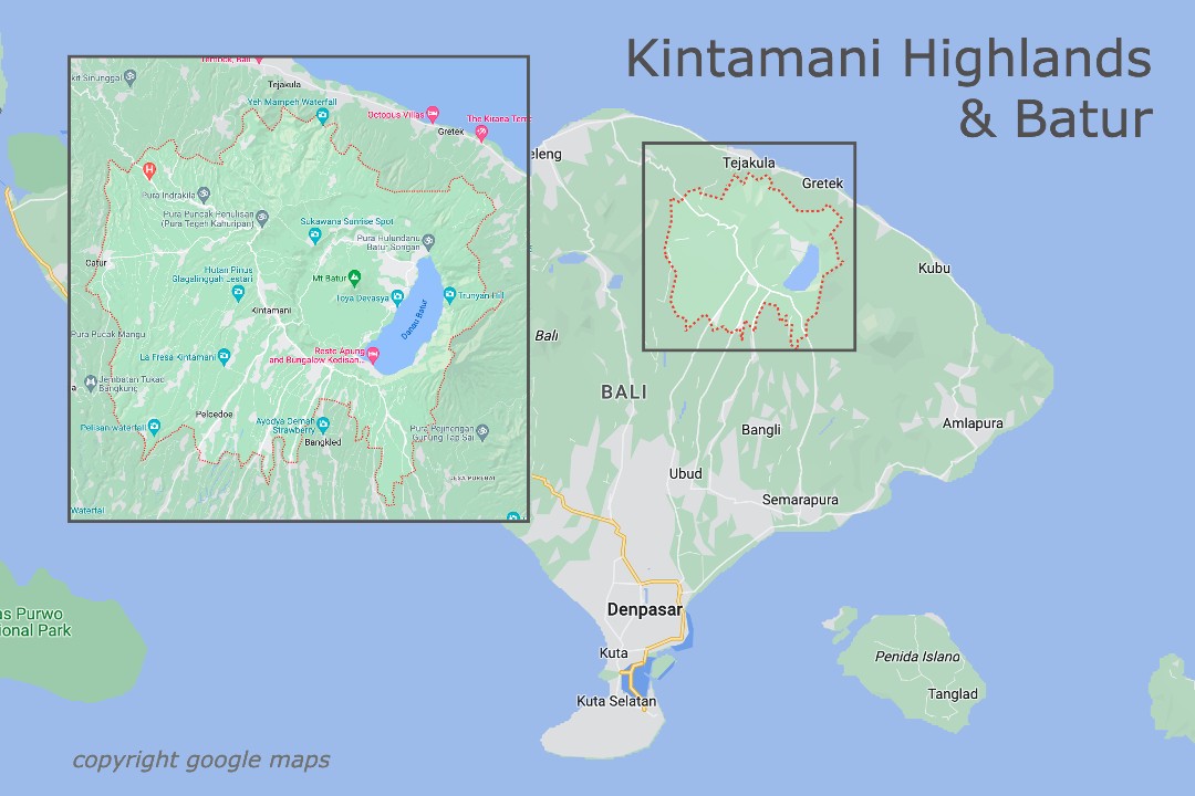 kintamani map