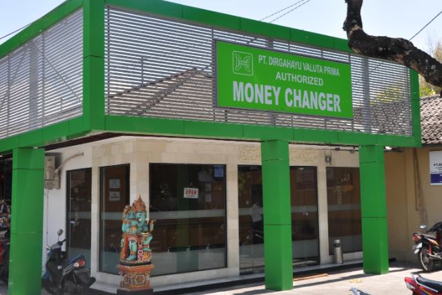 money changer official