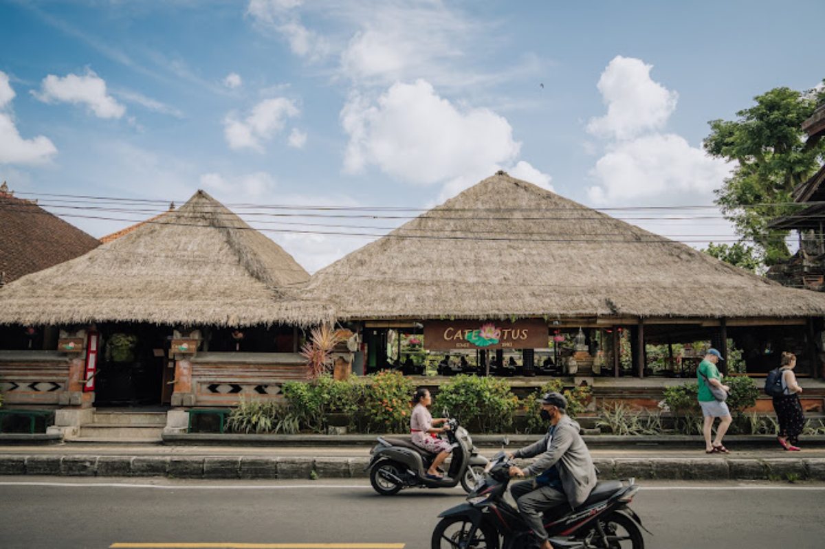The Cafe Lotus at Puri Saraswati Dijiwa Ubud