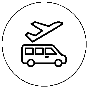 airport shuttle taxi bali icon