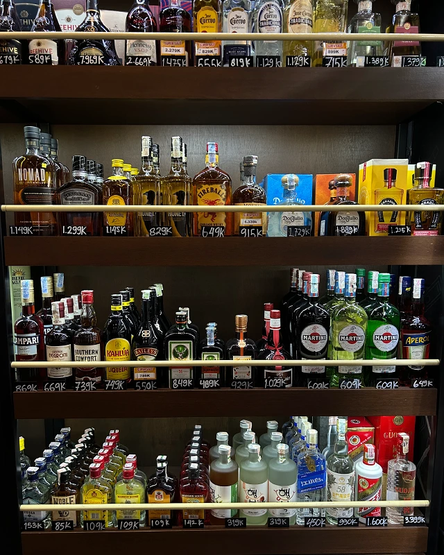 alcohol liquor prices bali