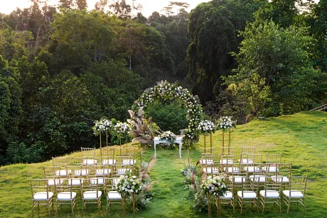 wedding in Ubud resort sthala setting