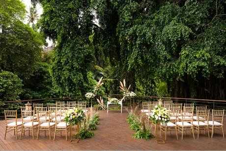 wedding in Ubud resort sthala setting